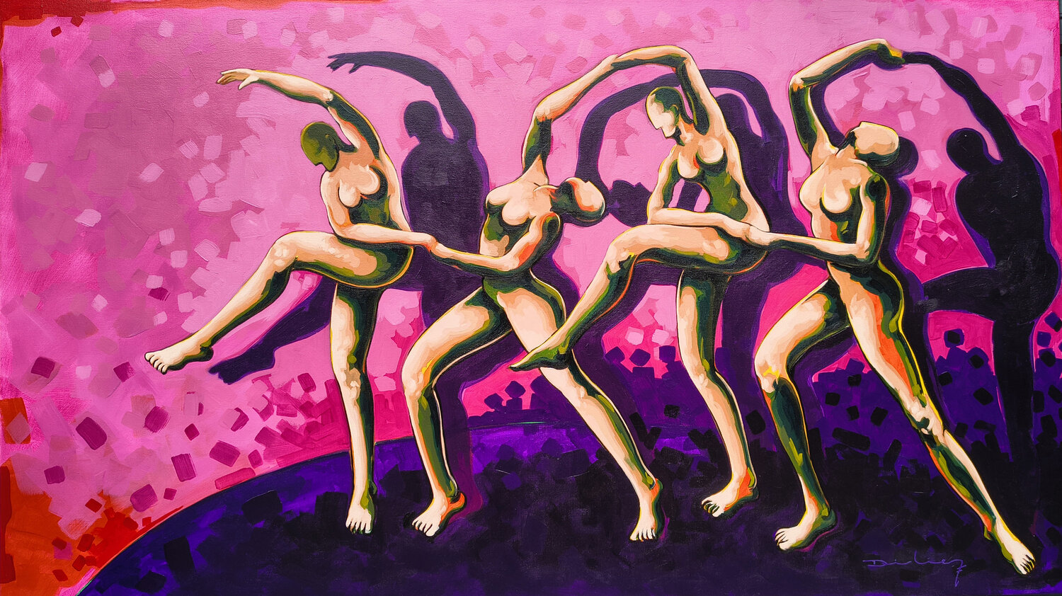 La danza Didier Franco Original painting for sale