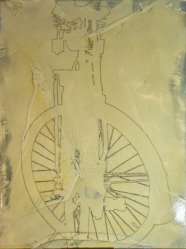 Gazelle 2019, I by Oliver Sachse, Painting for Sale on Select