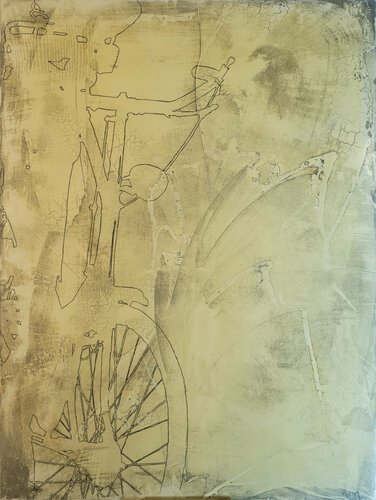 Gazelle 2019, V by Oliver Sachse, Painting for Sale on Select