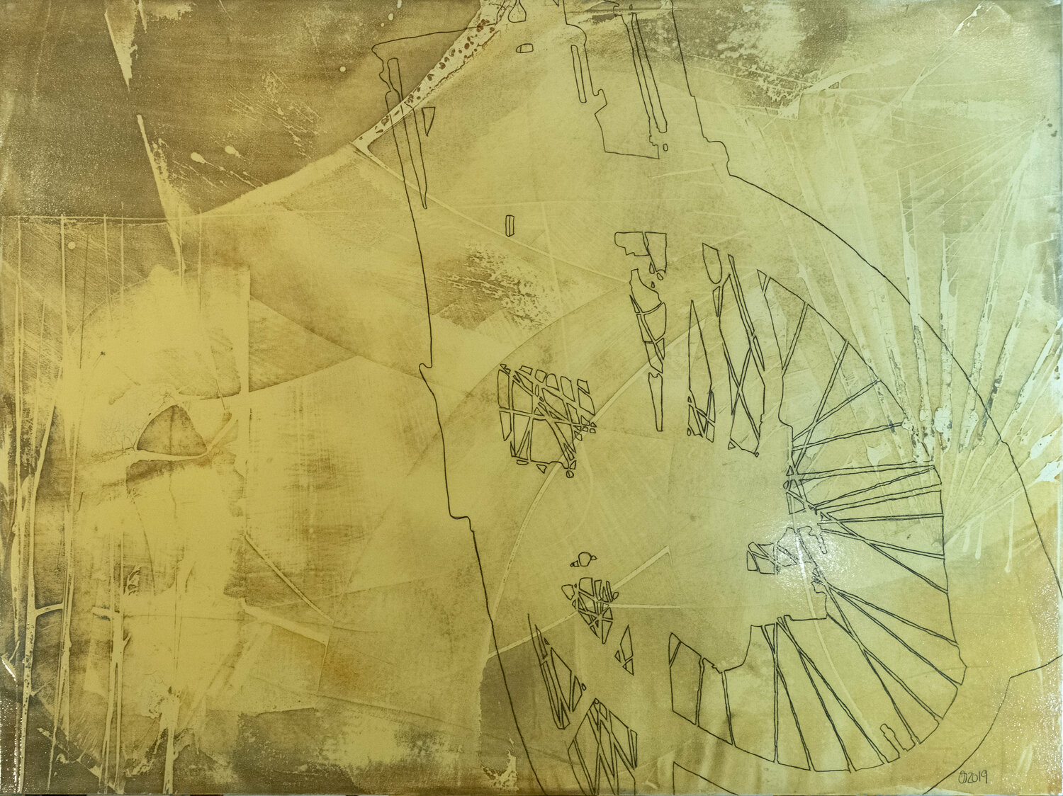 Gazelle 2019, VII Oliver Sachse Original painting for sale