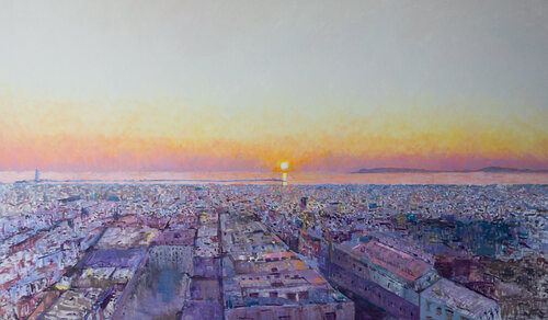first light by Luca Raimondi, Painting for Sale on Select