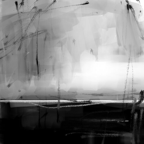 monocrome composition #1 by Luca Raimondi, Painting for Sale on Select