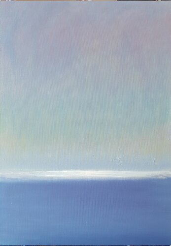 open blue #11 by Luca Raimondi, Painting for Sale on Select