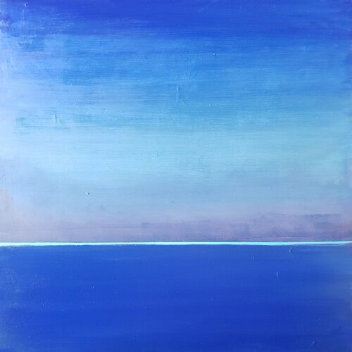 open blue #12 by Luca Raimondi, Painting for Sale on Select