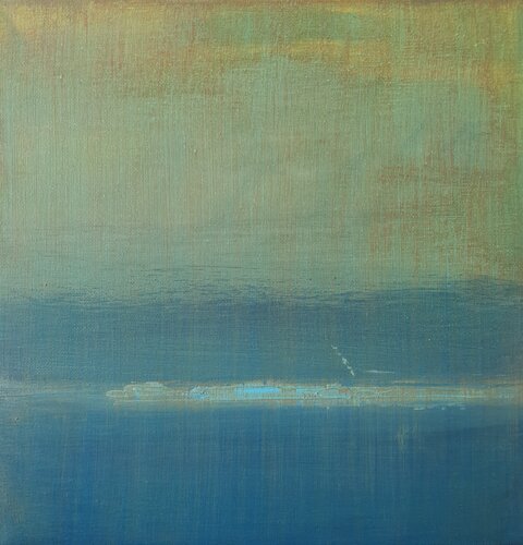 open blue #14 by Luca Raimondi, Painting for Sale on Select