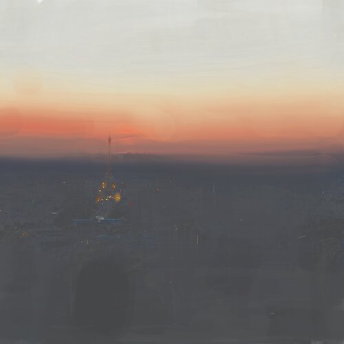 Paris, first light by Luca Raimondi, Painting for Sale on Select