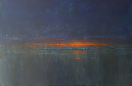 wave, night by Luca Raimondi, Painting for Sale on Select