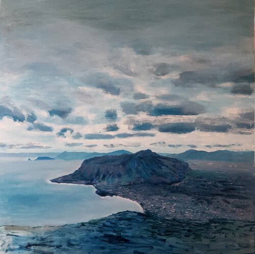 distance, cloudy day by Luca Raimondi, Painting for Sale on Select