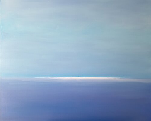open blue #25 by Luca Raimondi, Painting for Sale on Select
