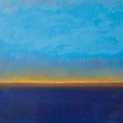 Blue #25 by Luca Raimondi, Painting for Sale on Select