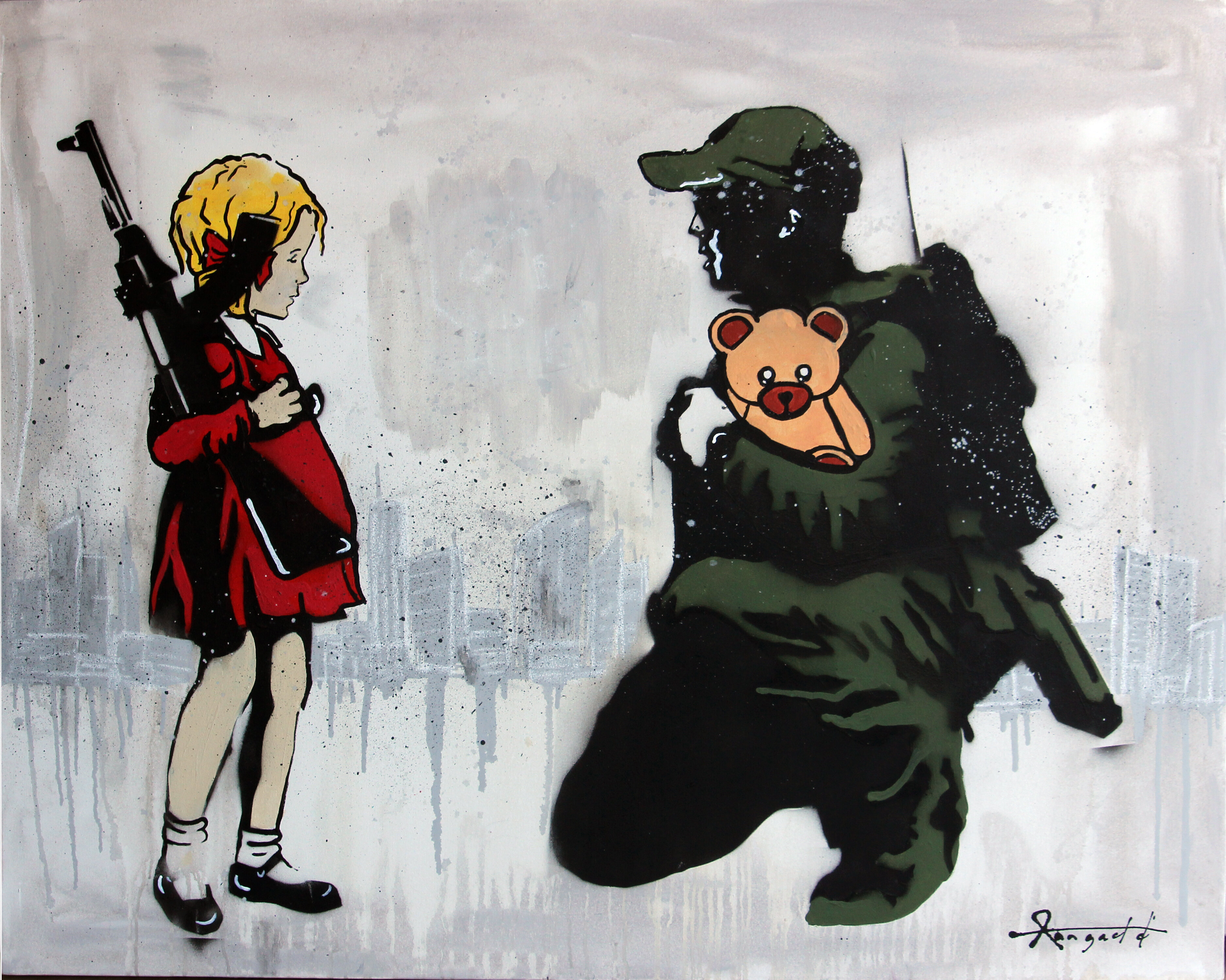 For the Love of War - Dystopia revisited