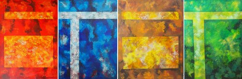 4 estaciones by ARANTXA CAMPOS, Painting for Sale on Select