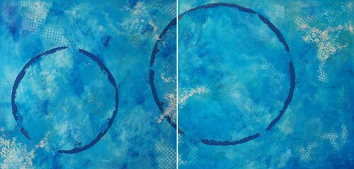 un poco de luz by ARANTXA CAMPOS, Painting for Sale on Select