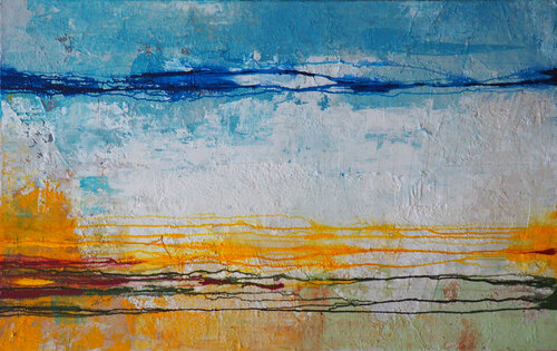 Horizonte by ARANTXA CAMPOS, Painting for Sale on Select