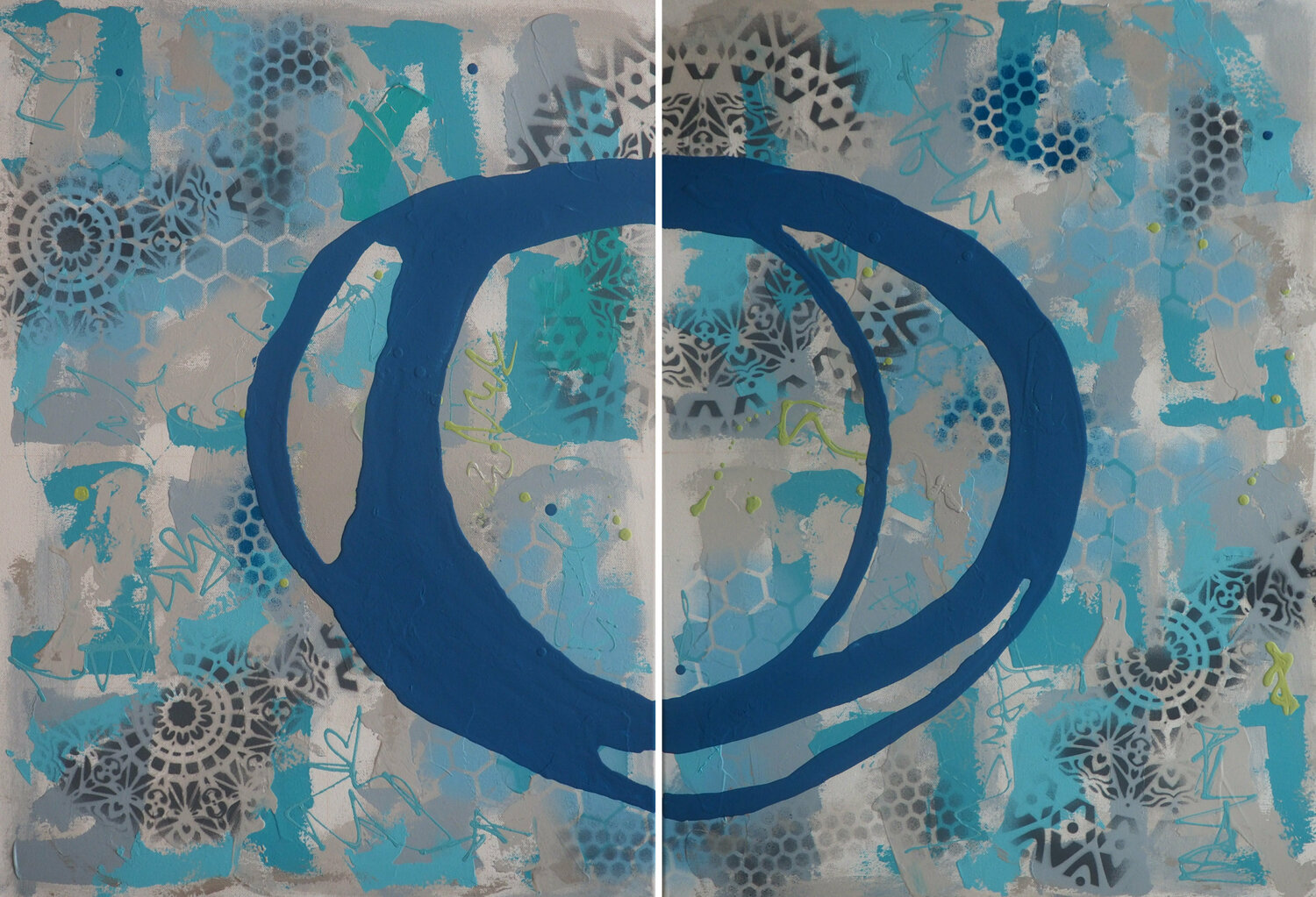 Acrílico sobre tela ARANTXA CAMPOS Original painting for sale