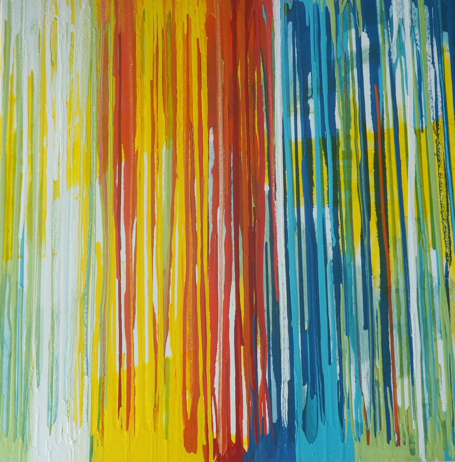 Lluvia en un día de primavera ARANTXA CAMPOS Original painting for sale