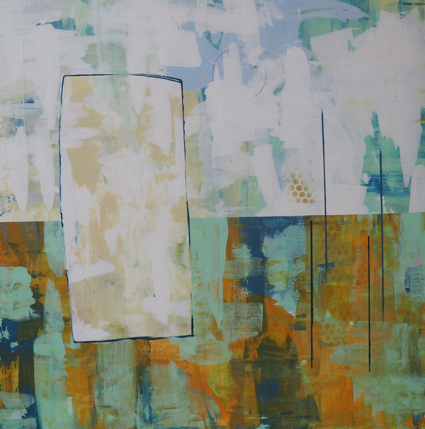 Horizonte ARANTXA CAMPOS Original painting for sale