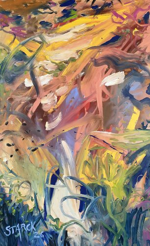 Quiet snow by Emily Starck, Painting for Sale on Select