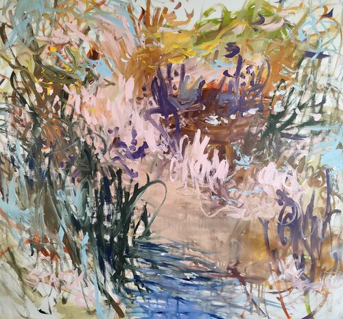 Observing the frogs by Emily Starck, Painting for Sale on Select