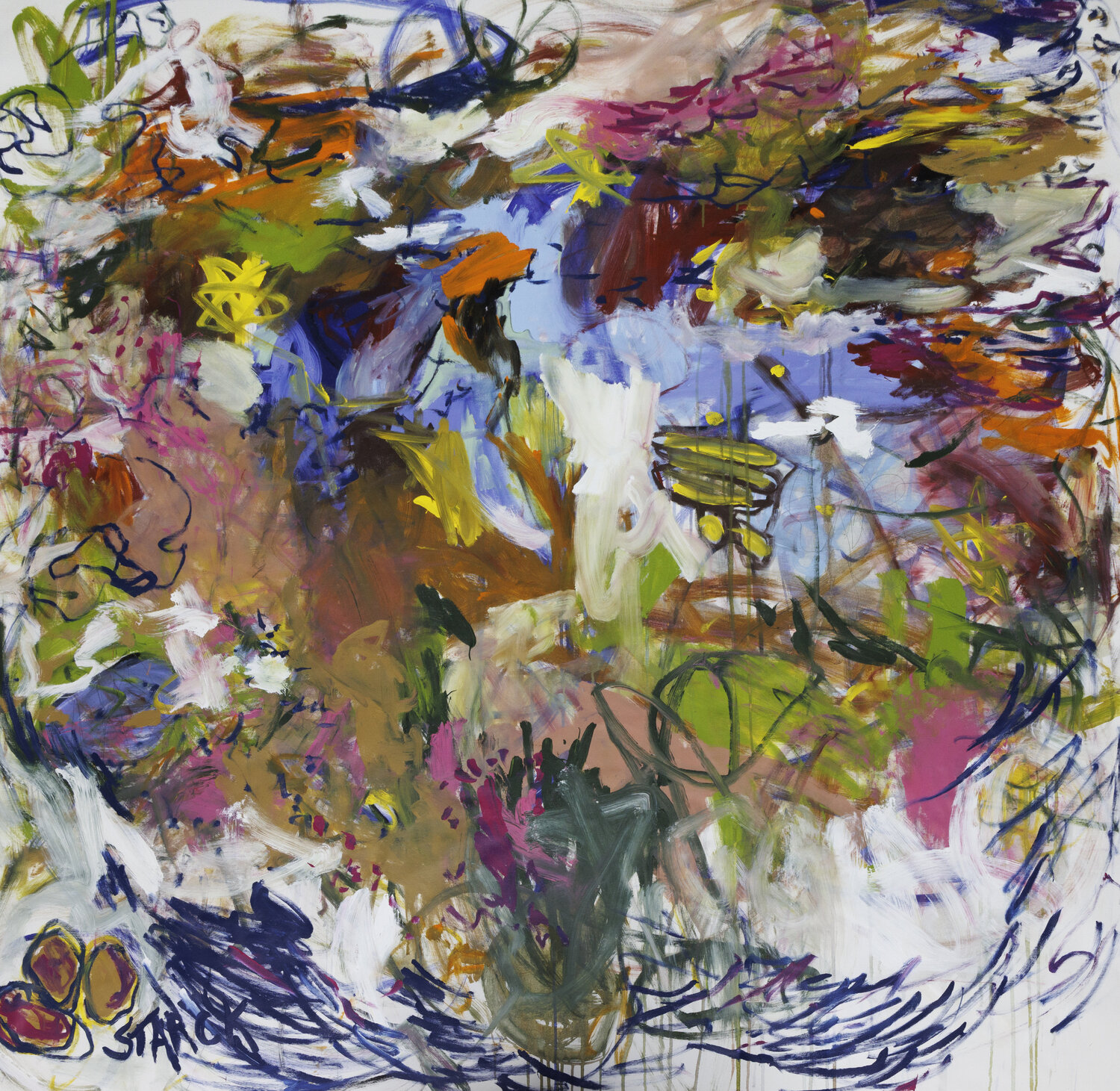 The 3 rocks Emily Starck Original painting for sale