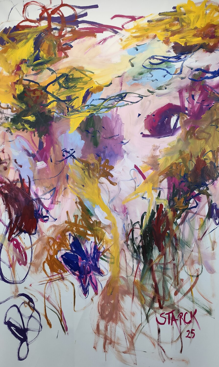 Winter is coming Emily Starck Original painting for sale