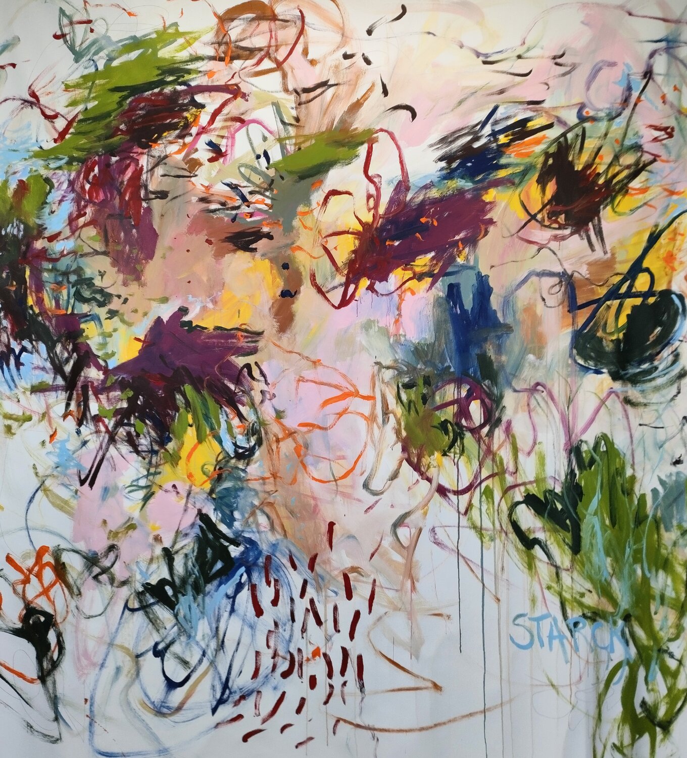 White dreams Emily Starck Original painting for sale
