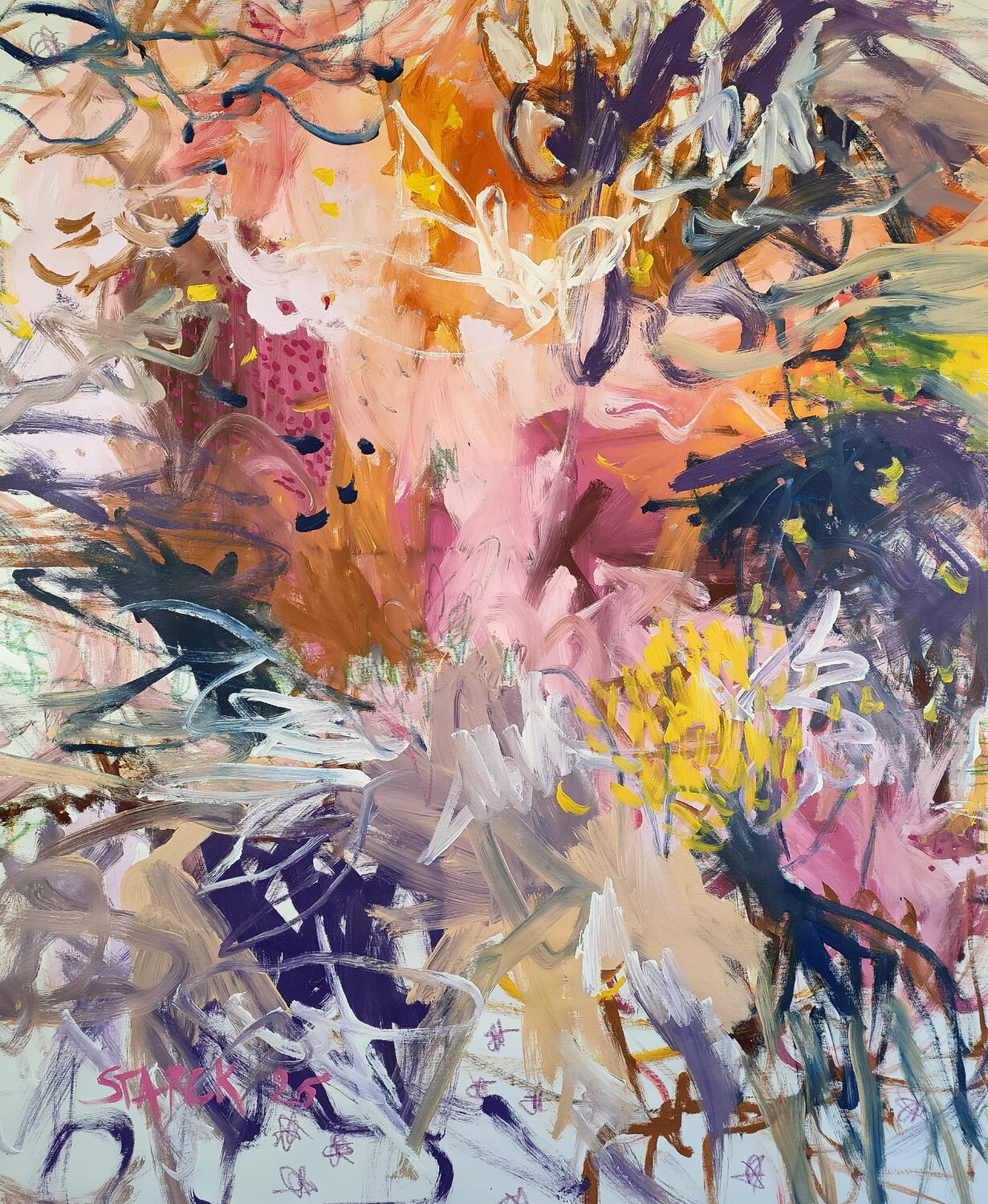 Dies Irae Emily Starck Original painting for sale