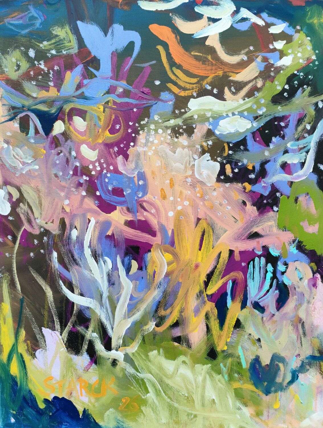 Connected Emily Starck Original painting for sale
