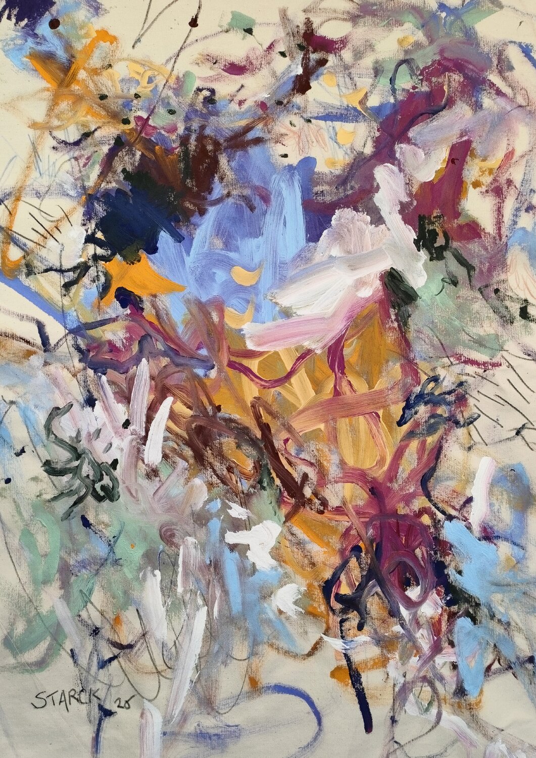 Muscaris Emily Starck Original painting for sale