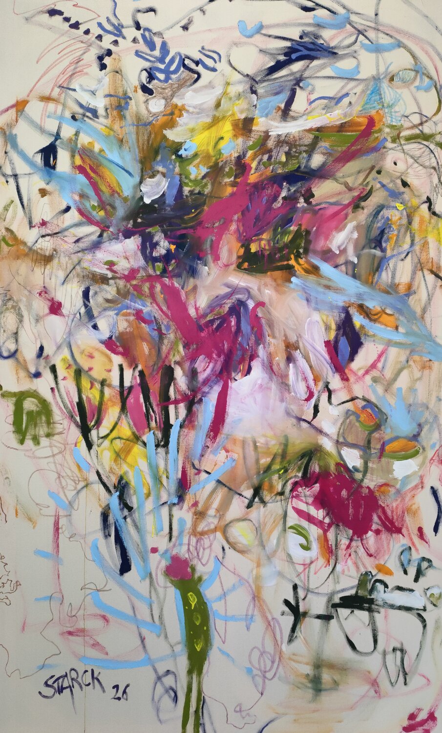 Buried in my soul Emily Starck Original painting for sale