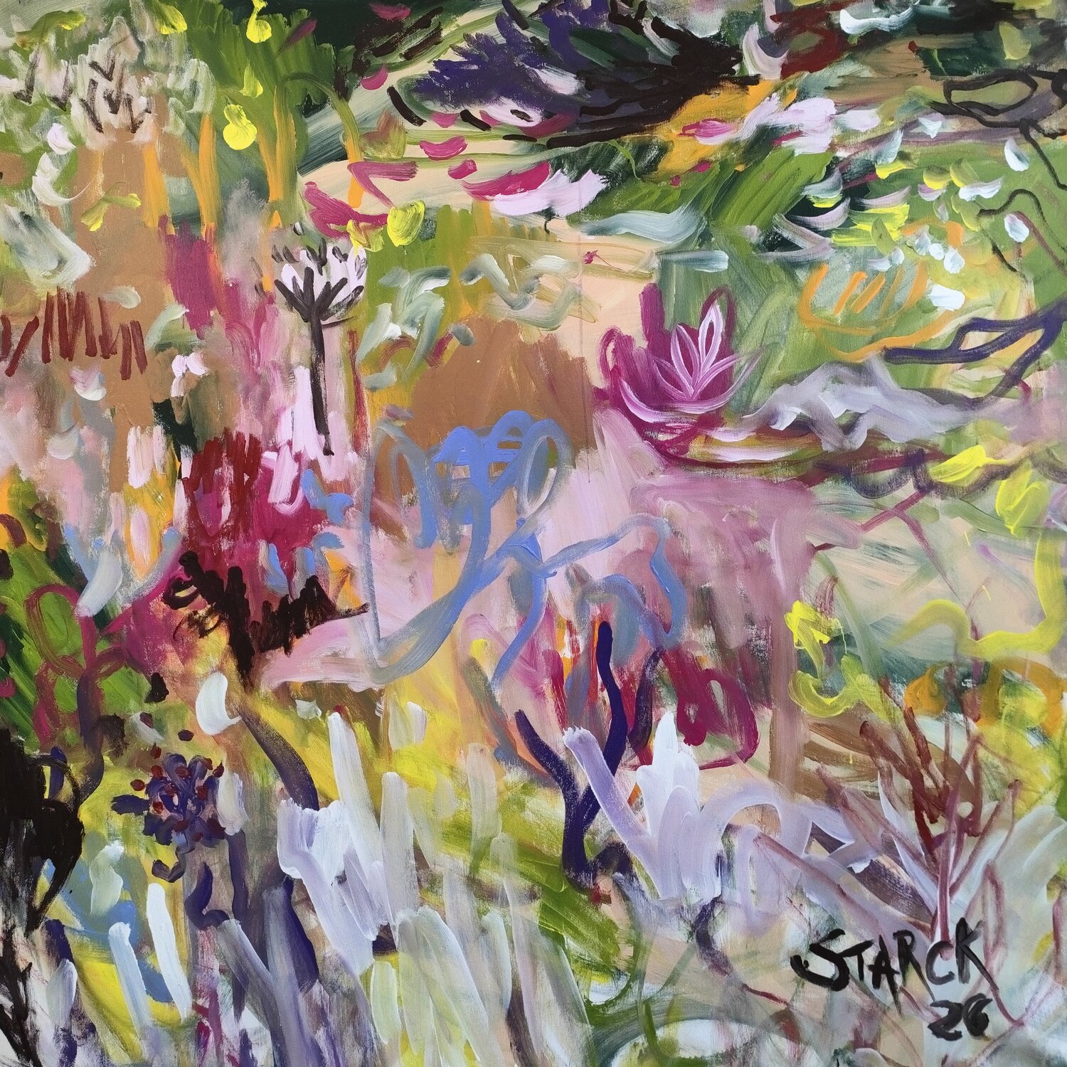 The colors of Spring Emily Starck Original painting for sale