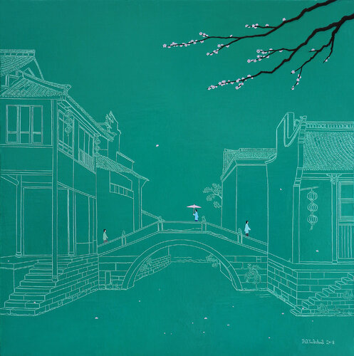 south by Jia Yuan Hua, Painting for Sale on Select