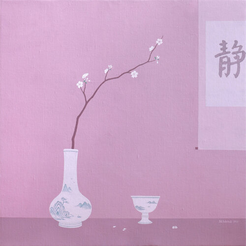 blossom quiet by Jia Yuan Hua, Painting for Sale on Select