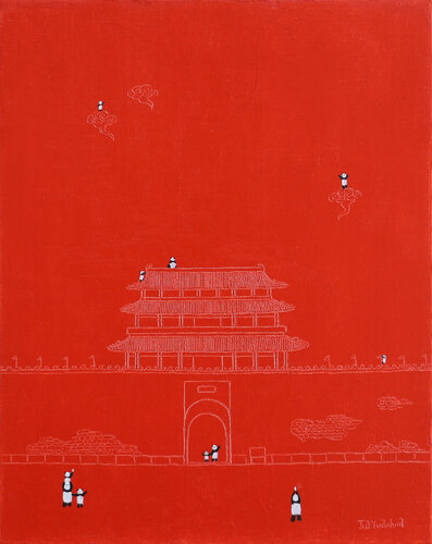 on the cloud by Jia Yuan Hua, Painting for Sale on Select