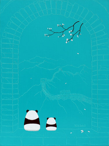 Beautiful Spring by Jia Yuan Hua, Painting for Sale on Select