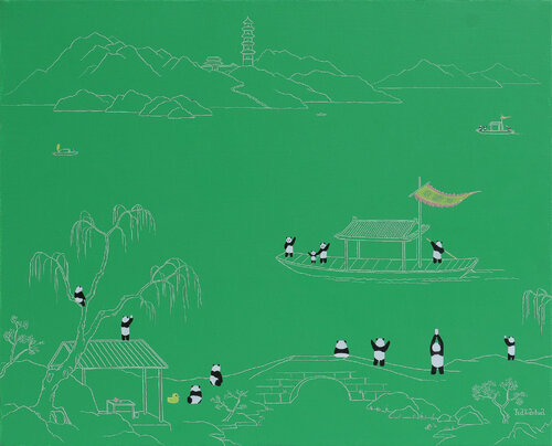 Win by Jia Yuan Hua, Painting for Sale on Select