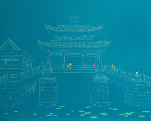 Breeze of Summer by Jia Yuan Hua, Painting for Sale on Select