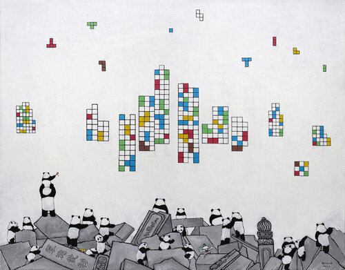Lost world No.2 by Jia Yuan Hua, Painting for Sale on Select