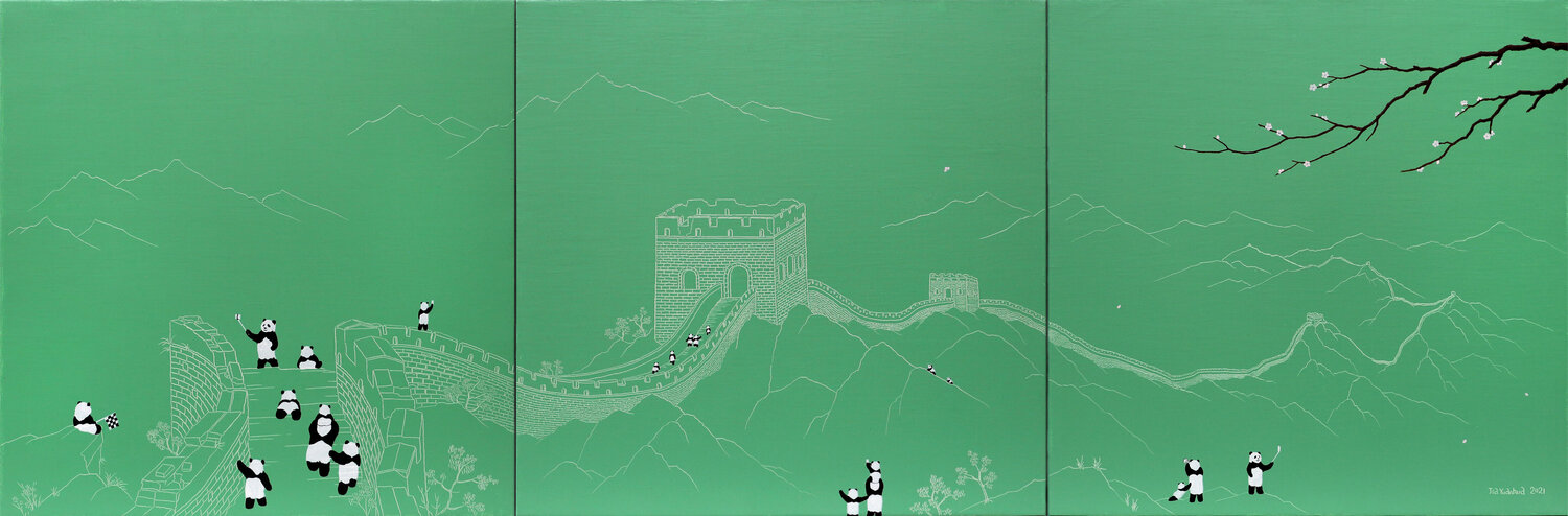 enjoy spring Jia Yuan Hua Original painting for sale