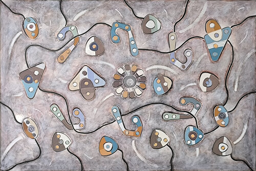 Isola del tesoro by Andrea Benetti, Painting for Sale on Select
