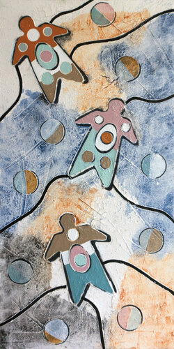 20 luglio 1969 by Andrea Benetti, Painting for Sale on Select