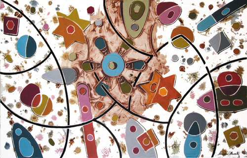Il mio Universo by Andrea Benetti, Painting for Sale on Select