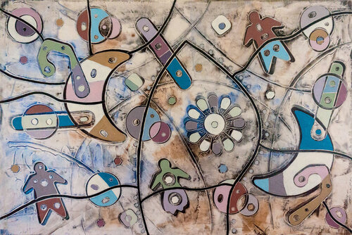 Gravità by Andrea Benetti, Painting for Sale on Select