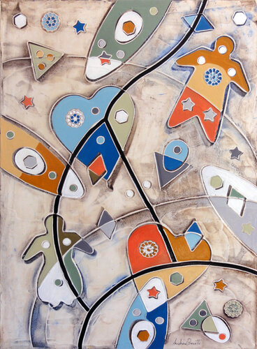 Amore ritrovato by Andrea Benetti, Painting for Sale on Select