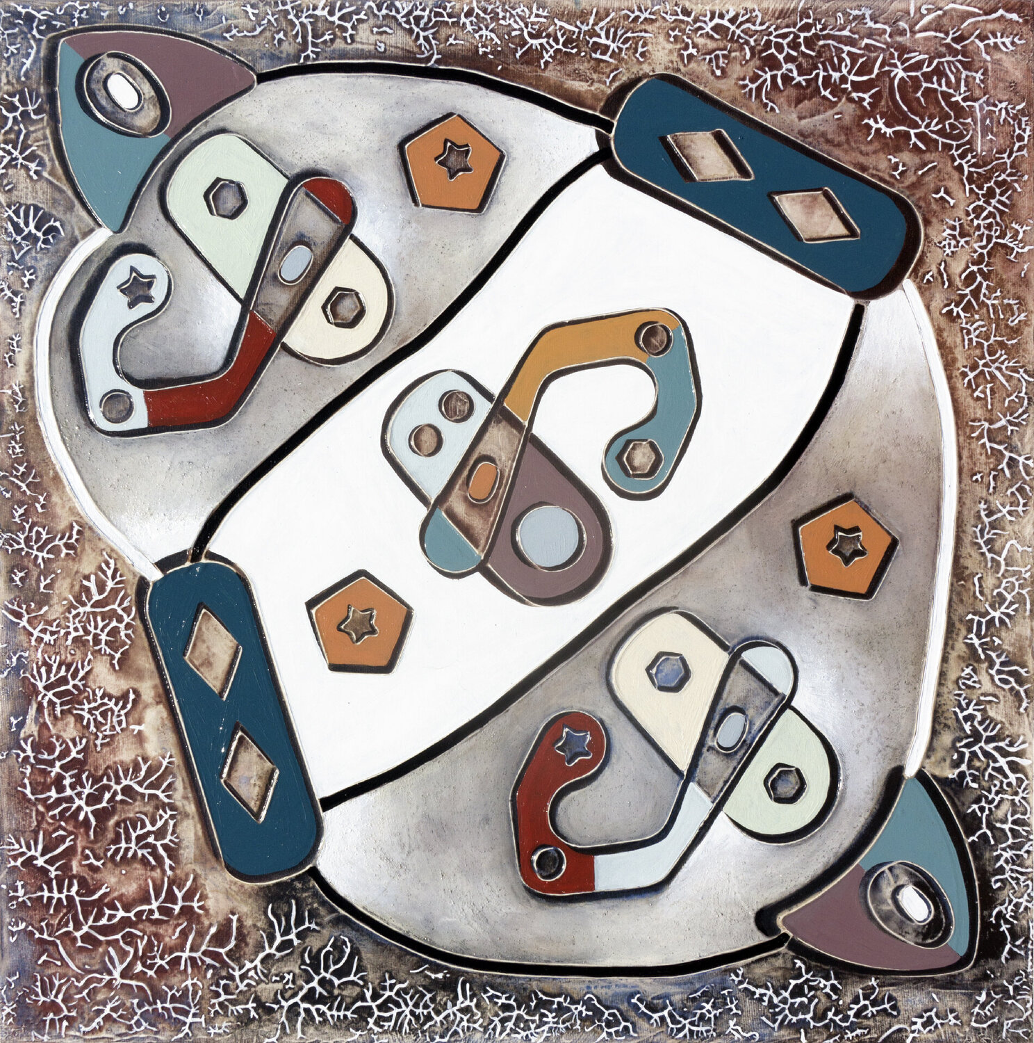 Medioevo Andrea Benetti Original painting for sale