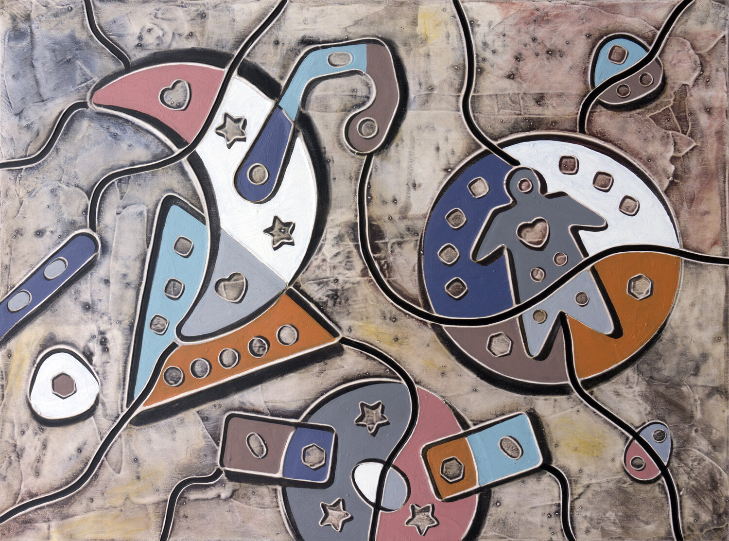 Bachelor party Andrea Benetti Original painting for sale