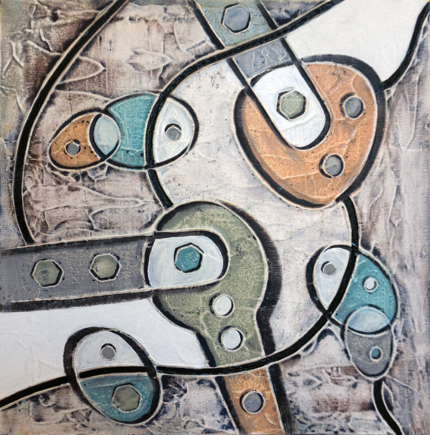Villa Ghigi Andrea Benetti Original painting for sale