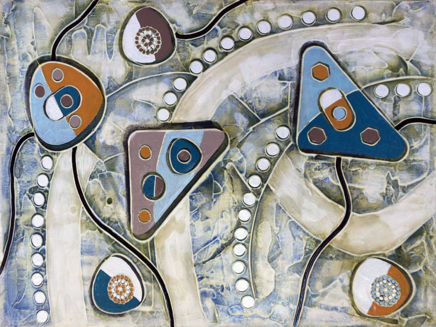 Tentacoli Andrea Benetti Original painting for sale