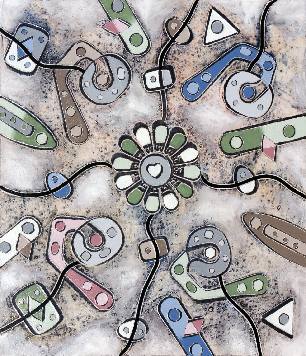 Gioco pericoloso Andrea Benetti Original painting for sale