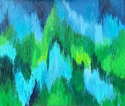 Rainforest by Gema Cebrian, Painting for Sale on Select